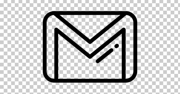 Gmail Email Message Google PNG, Clipart, Angle, Area, Black, Black And White, Computer Icons Free PNG Download