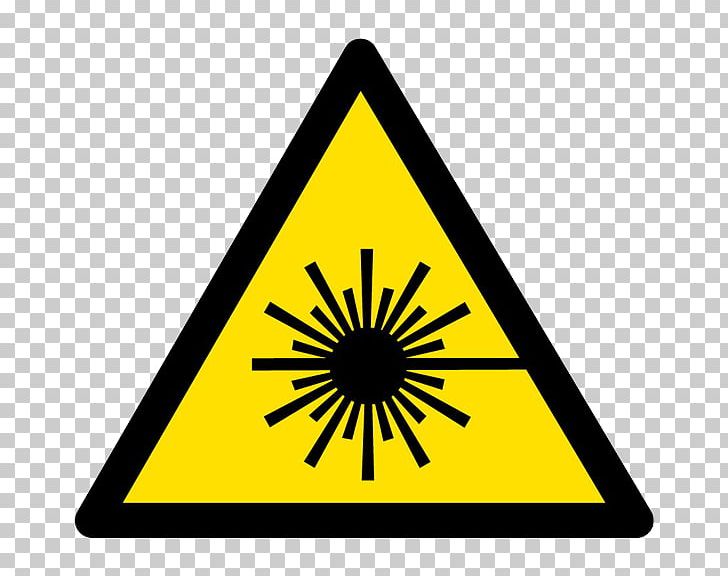 Laser Light Hazard Symbol Warning Sign PNG, Clipart, Angle, Area, Hazard, Hazard Symbol, Label Free PNG Download