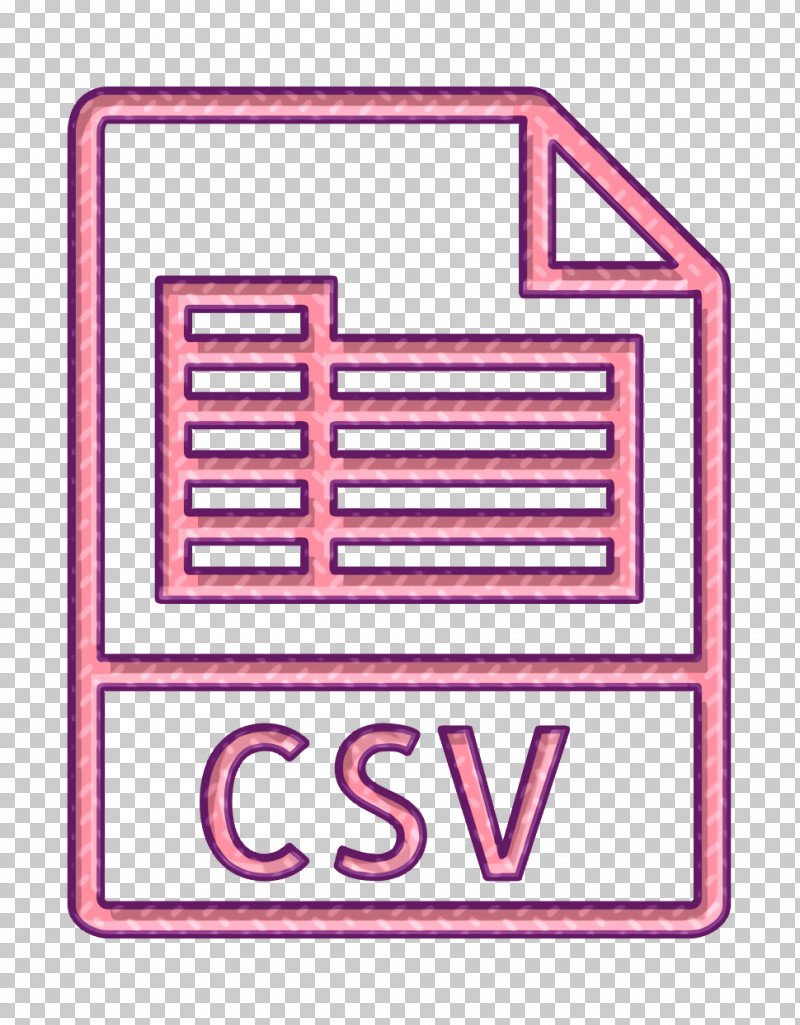Csv Icon File Type Icon PNG, Clipart, Csv Icon, Document, File Type Icon, Pdf, Royaltyfree Free PNG Download