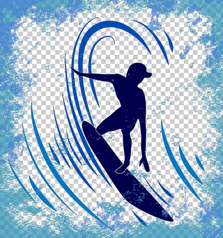 Big Wave Surfing Wind Wave Illustration PNG, Clipart, Blue, Computer Wallpaper, Creative, Drawing, Euclidean Vector Free PNG Download