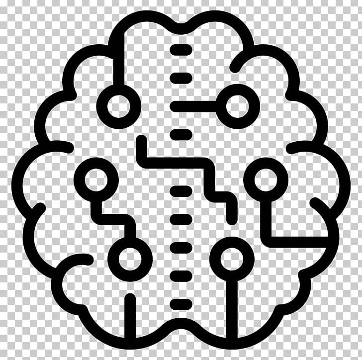 Computer Icons Artificial Intelligence PNG, Clipart, Area, Artificial Intelligence, Black And White, Chatbot, Circle Free PNG Download