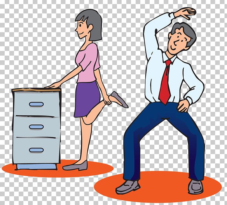 Exercise Stretching Workplace Physical Therapy Physical Fitness PNG, Clipart, Arm, Balance, Cartoon, Child, Communication Free PNG Download