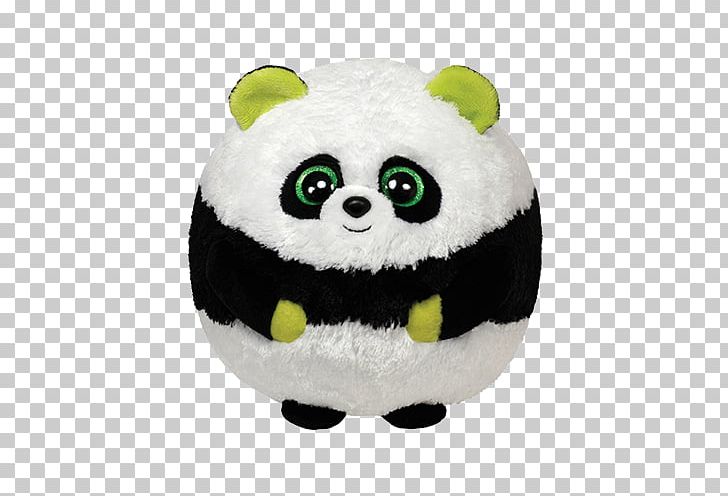 Giant Panda Stuffed Animals & Cuddly Toys Bear Ty Inc. Beanie Babies PNG, Clipart, Animals, Beanie, Beanie Babies, Beanie Ballz, Bear Free PNG Download