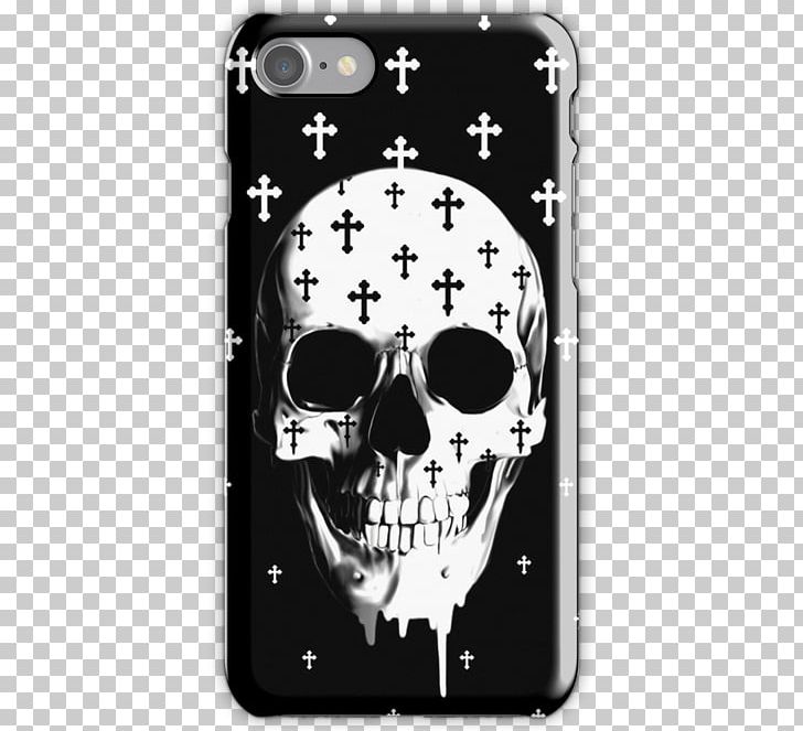 Skull IPhone 6 Skeleton Drawing PNG, Clipart, Art, Audio, Black, Black And White, Bone Free PNG Download