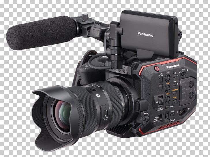 Panasonic Lumix DC-GH5 Super 35 Camera Canon EF Lens Mount PNG, Clipart, Camera Lens, Electronics, Microphone, Movie Camera, Panasonic Free PNG Download