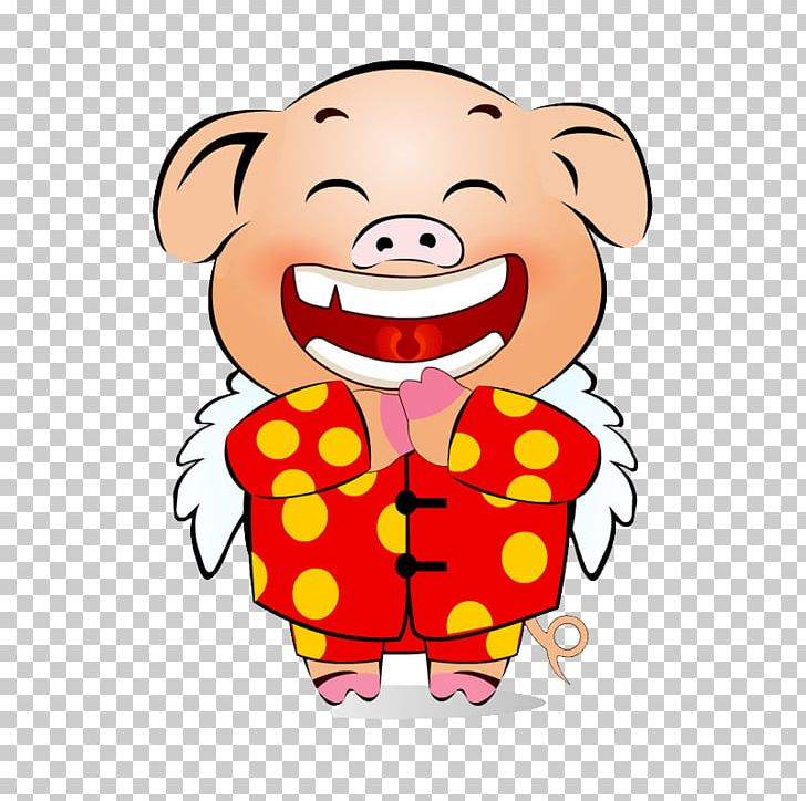 Piglet Domestic Pig Bainian PNG, Clipart, Advertising, Animal, Animals, Cartoon, Chinese New Year Free PNG Download