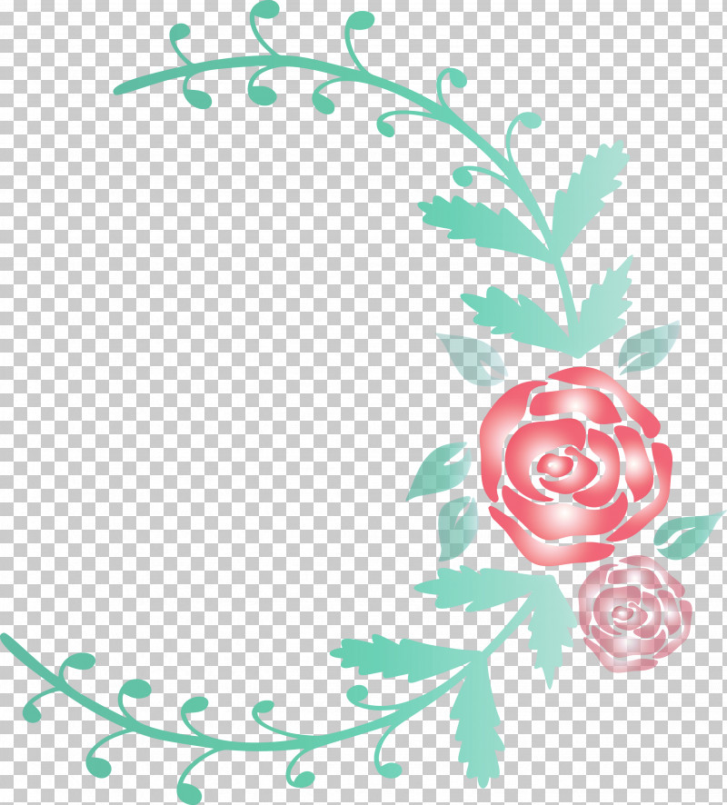Rose Frame Flower Frame Wedding Frame PNG, Clipart, Circle, Flower, Flower Frame, Leaf, Line Art Free PNG Download