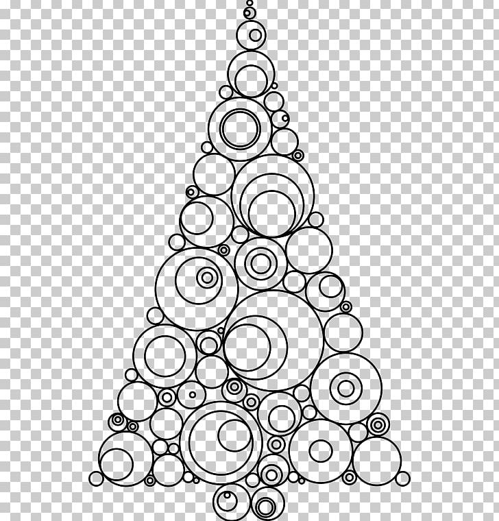 Christmas Tree Drawing Christmas Ornament PNG, Clipart, Abstract, Area, Art, Black And White, Branch Free PNG Download