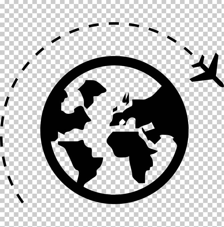 World Computer Icons Travel Globe Transport PNG, Clipart, Area, Black, Black And White, Brand, Building Free PNG Download