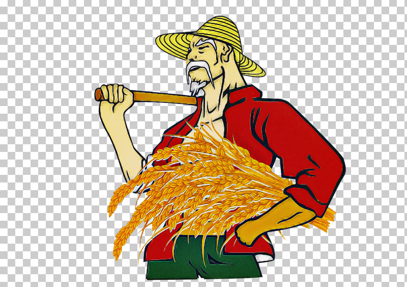 Agriculture Farmer Rice Paddy Field Harvest PNG, Clipart, Agriculture, Cartoon, Farm, Farmer, Field Free PNG Download