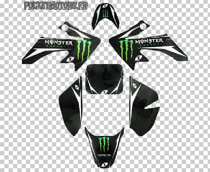 Monster Energy Pit Bike Motorrad Aufkleber aus Kunststoff