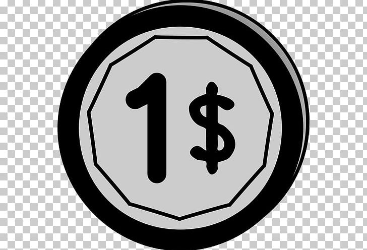 Dollar Coin PNG, Clipart, Anthony, Area, Black And White, Brand, Cent Free PNG Download