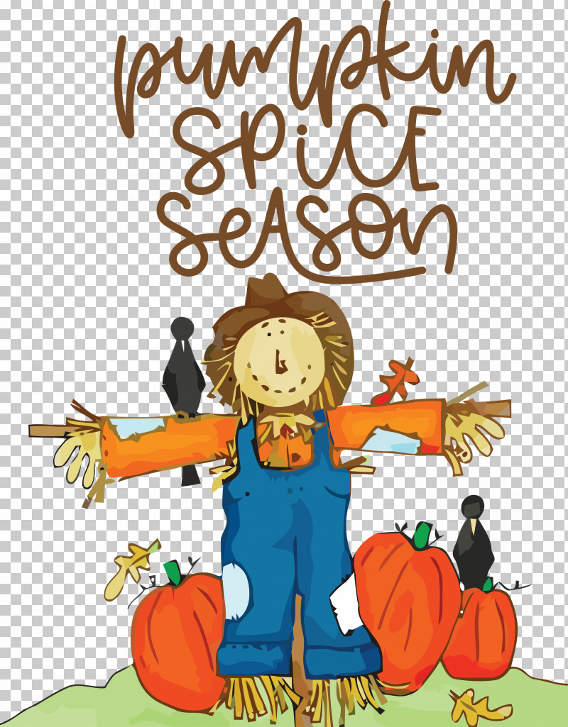 Autumn Pumpkin Spice Season Pumpkin PNG, Clipart, Autumn, Cartoon, Color, Coloring Book, Drawing Free PNG Download