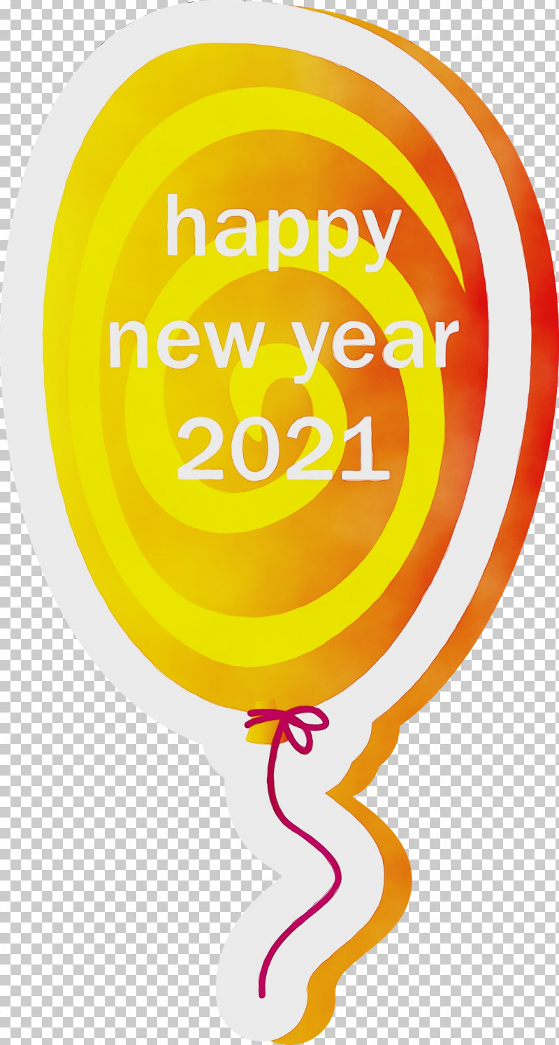Yellow Meter Balloon Happiness Line PNG, Clipart, 2021 Happy New Year, Balloon, Happiness, Line, Meter Free PNG Download