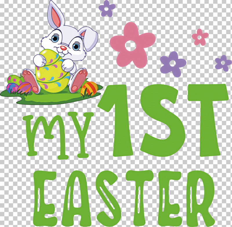 Happy Easter Day My 1st Easter PNG, Clipart, Behavior, Happy Easter Day, Line, Logo, Meter Free PNG Download