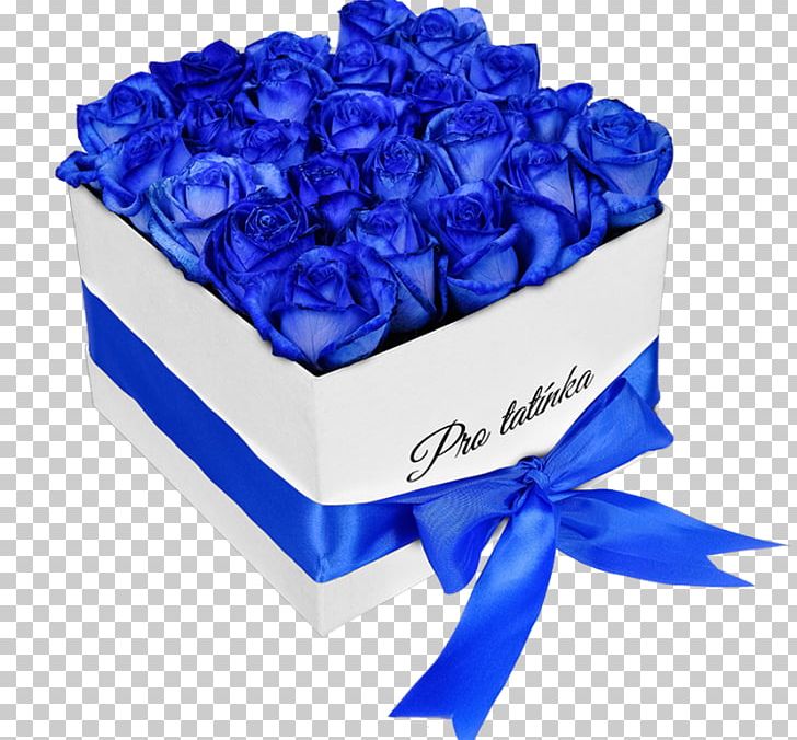 Blue Rose Garden Roses Gift Cut Flowers PNG, Clipart, Birthday, Blue, Blue Rose, Box, Cobalt Blue Free PNG Download