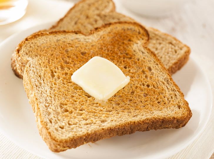 Toast Breakfast Butter Whole Wheat Bread Whole Grain PNG, Clipart, Alamy, Bread, Breakfast, Brown Bread, Butter Free PNG Download