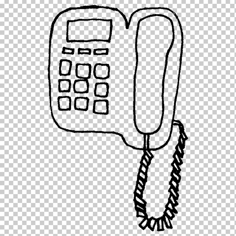 Consumer Electronics PNG, Clipart, Area, Consumer Electronics, Corded Phone, Line, Line Art Free PNG Download