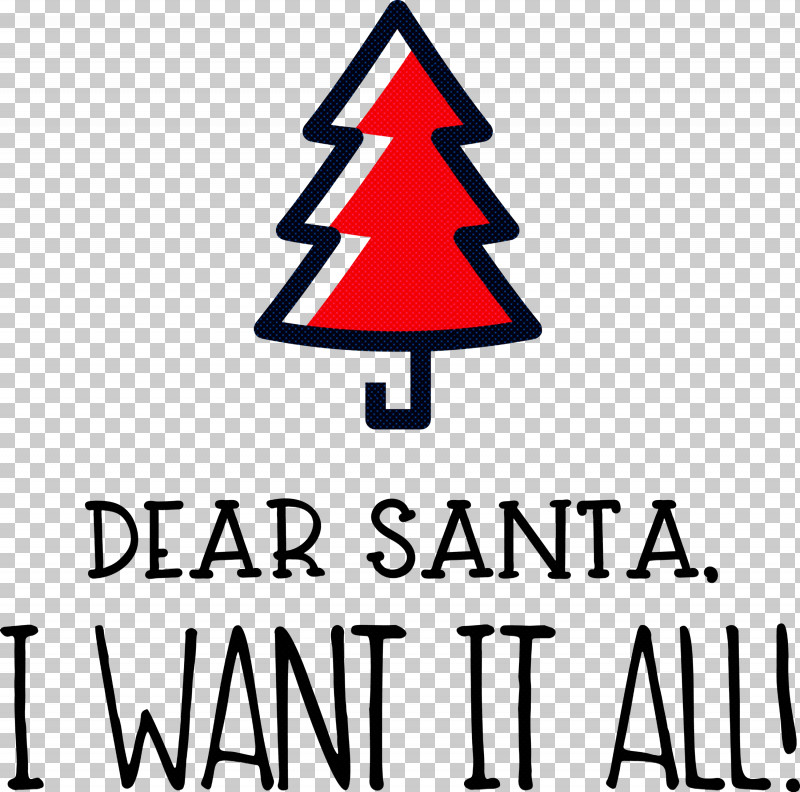 Dear Santa Christmas PNG, Clipart, Christmas, Dear Santa, Geometry, Line, Logo Free PNG Download