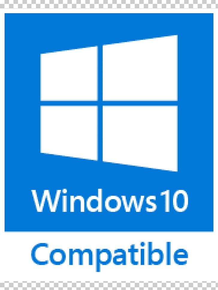 Windows 10 Microsoft Windows Logo Windows 8 Computer Software Png Clipart Angle Antivirus Software Area Blue