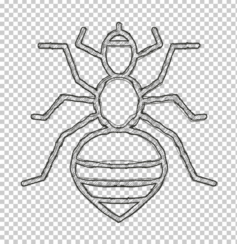 Louse Icon Insects Icon PNG, Clipart, Blackandwhite, Coloring Book, Insect, Insects Icon, Line Art Free PNG Download