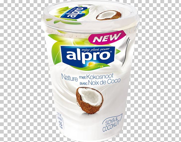 Coconut Milk Alpro Soy Yogurt Yoghurt PNG, Clipart, Alpro, Coconut, Coconut Milk, Cream, Creme Fraiche Free PNG Download