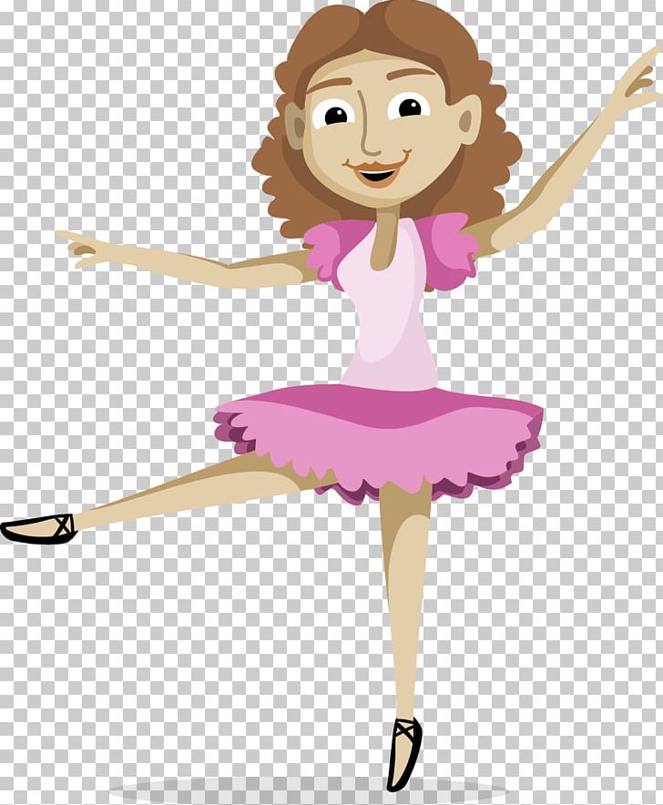 Ballet Dancer Cartoon PNG, Clipart, Ballerina Skirt, Child, Creative Design, Fictional Character, Girl Free PNG Download