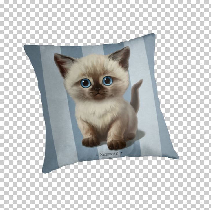 Whiskers Kitten Throw Pillows Cushion PNG, Clipart, Animals, Burmese, Cat, Cat Like Mammal, Cushion Free PNG Download