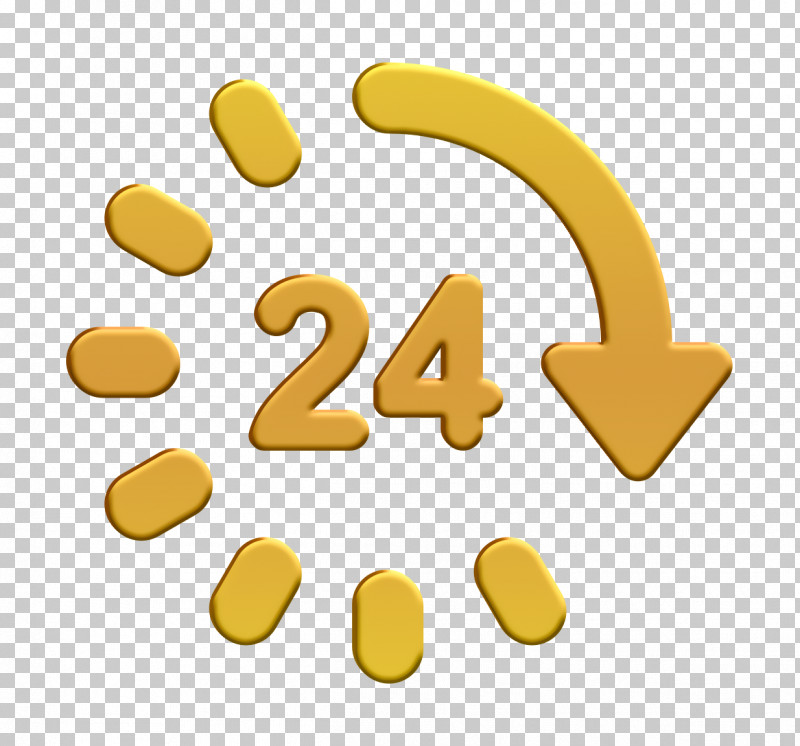 Symbol 24 Hour Time Gold PNG Images & PSDs for Download