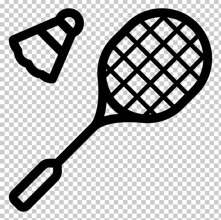 Racket Badminton Shuttlecock Computer Icons Sport PNG, Clipart, Automotive Exterior, Auto Part, Badminton, Badmintonracket, Black And White Free PNG Download