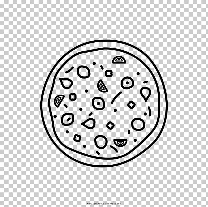 Pizza Italian Cuisine Drawing Coloring Book Line Art PNG, Clipart, Area, Ausmalbild, Black And White, Circle, Coloring Book Free PNG Download