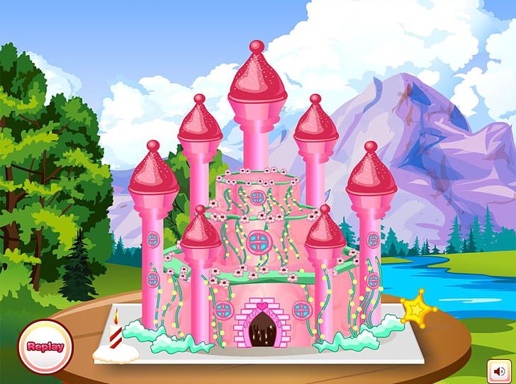 Rapunzel Elsa Princess Castle Cake Cooking Anna Princess Makeover: Girls Games PNG, Clipart, Android, Anna, Birthday, Birthday Cake, Buttercream Free PNG Download