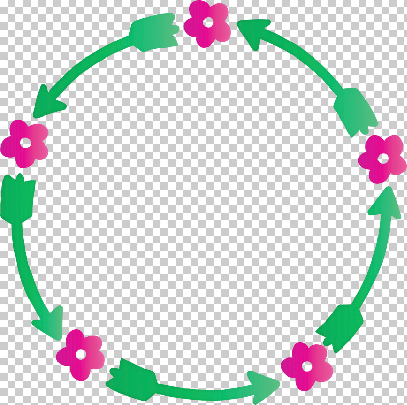 Flower Frame Floral Frame Sping Frame PNG, Clipart, Body Jewelry, Circle, Floral Frame, Flower Frame, Magenta Free PNG Download