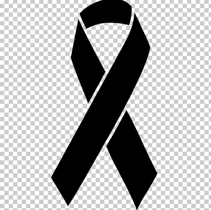 Black Ribbon Awareness Ribbon Cancer Mourning PNG, Clipart, Awareness, Awareness Ribbon, Black, Black Ribbon, Brand Free PNG Download