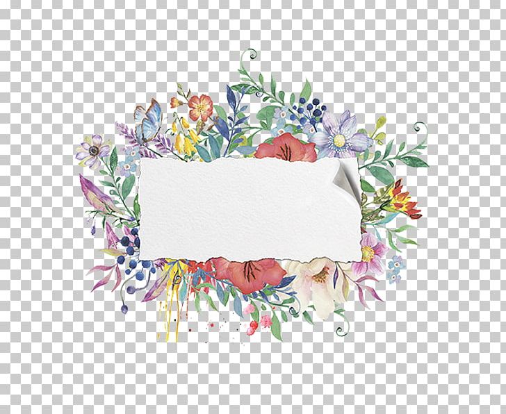 Watercolor Painting PNG, Clipart, Border, Border Frame, Border Material, Floral, Floral Frame Free PNG Download