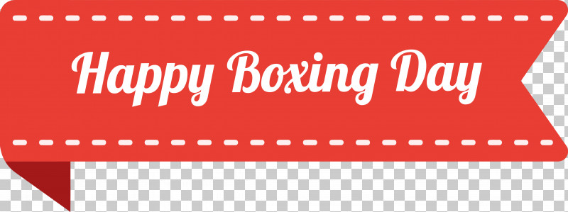 Happy Boxing Day Boxing Day PNG, Clipart, Banner, Boxing Day, Happy Boxing Day, Rectangle, Red Free PNG Download