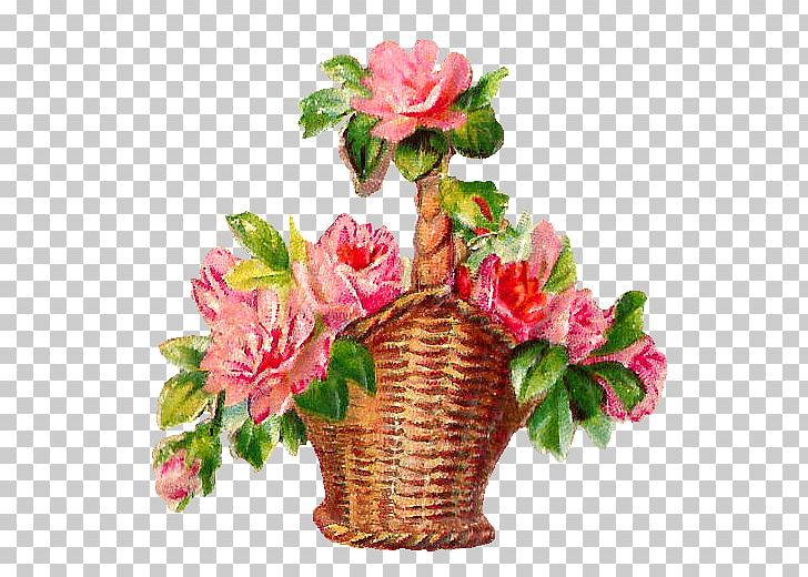 Flower Easter Basket Pink PNG, Clipart, Artificial Flower, Azalea, Basket, Color, Cut Flowers Free PNG Download