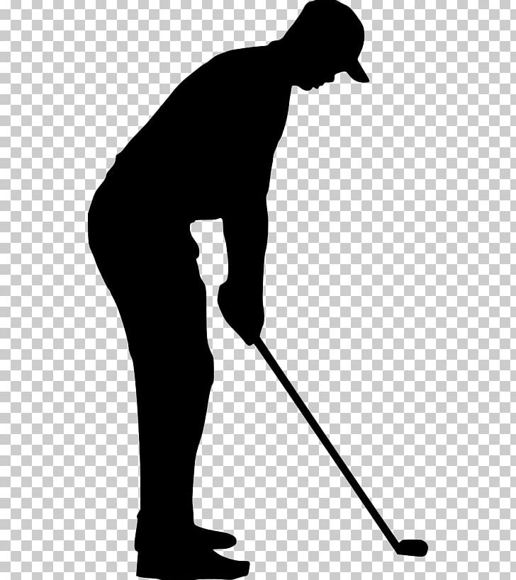 Silhouette Golf Stroke Mechanics PNG, Clipart, Angle, Animals, Black, Black And White, Download Free PNG Download
