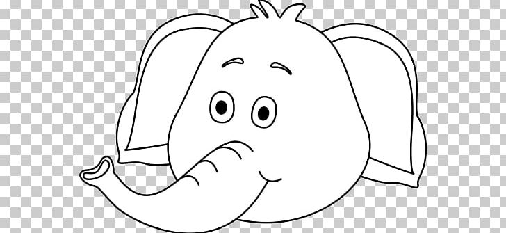 Asian Elephant Black And White PNG, Clipart, Black, Cartoon, Child,  Cuteness, Elephantidae Free PNG Download
