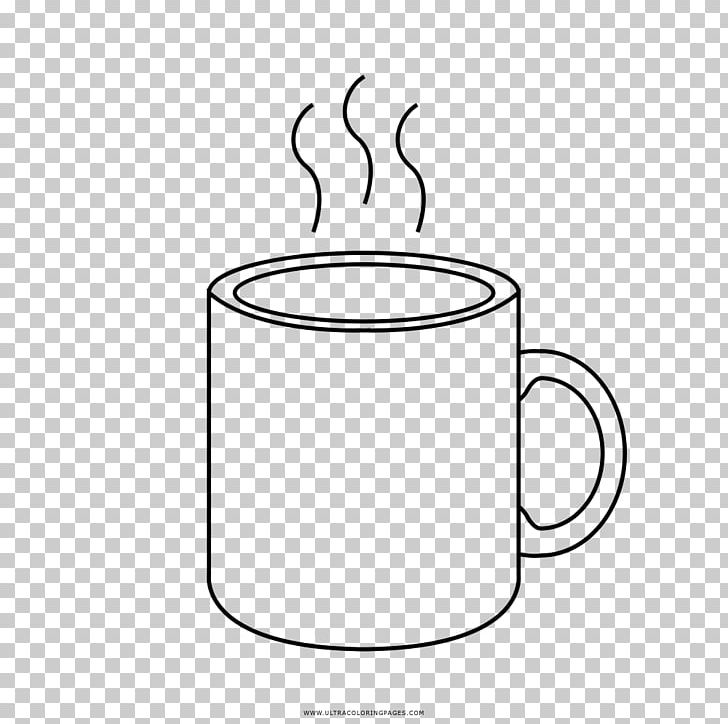 Coffee Cup Mug White PNG, Clipart, Area, Artwork, Black, Black And White, Circle Free PNG Download