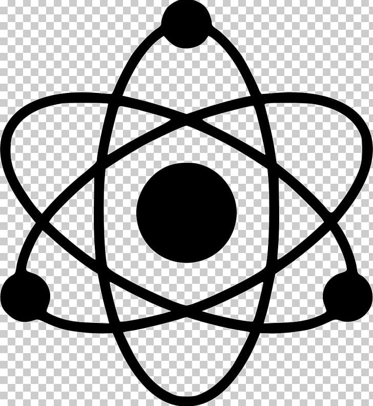Atom Computer Icons Nuclear Power Nuclear Physics PNG, Clipart, Artwork, Atom, Atomic Nucleus, Atomic Swap, Black And White Free PNG Download
