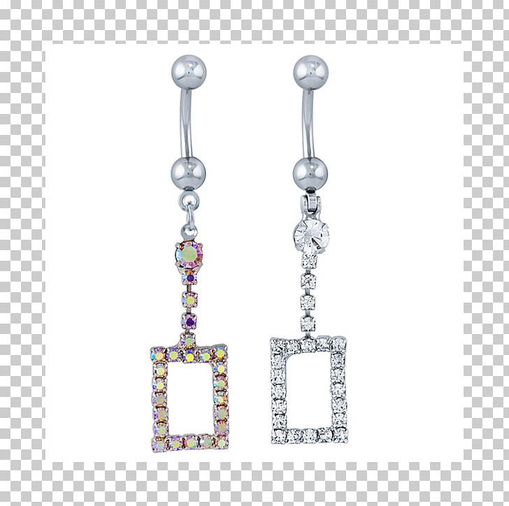 Earring Body Jewellery Gemstone Silver PNG, Clipart, Belly, Belly Button, Body Jewellery, Body Jewelry, Button Free PNG Download