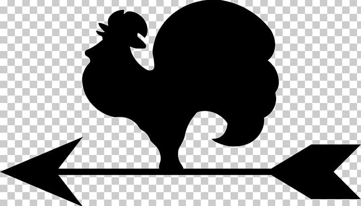 Weather Vane Wind Direction PNG, Clipart, Beak, Bird, Black And White, Chicken, Clip Art Free PNG Download