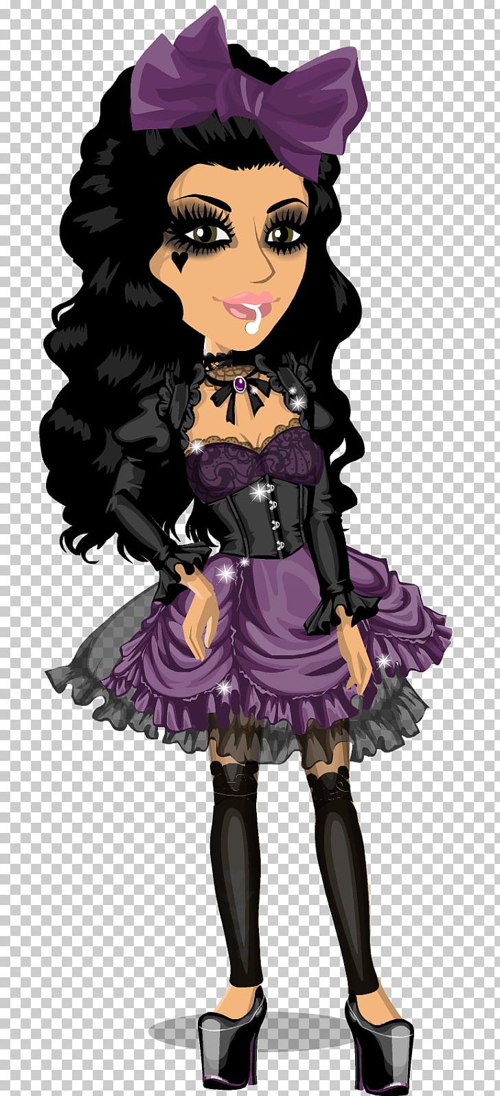 Black Hair Cartoon Character Doll PNG, Clipart, Art, Black Hair, Brown Hair, Cartoon, Character Free PNG Download