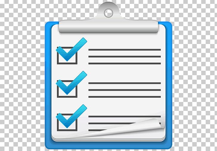 Computer Icons Checklist PNG, Clipart, Angle, Blue, Brand, Checklist, Check List Free PNG Download