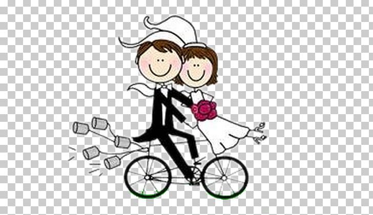 Wedding Invitation Paper Marriage Bicycle Drawing PNG, Clipart, Bicycle, Bicycle Accessory, Bicycle Frame, Bicycle Part, Cartoon Free PNG Download