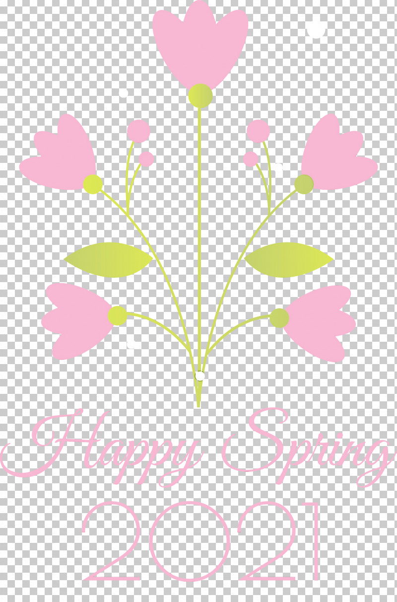 Floral Design PNG, Clipart, 2021 Happy Spring, Cut Flowers, Floral Design, Paint, Watercolor Free PNG Download