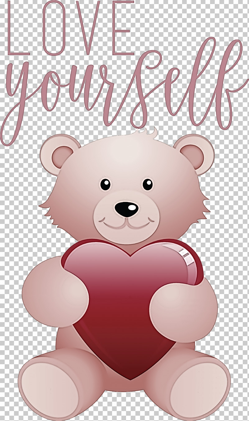 Love Yourself Love PNG, Clipart, Bears, Birthday, Button, Cartoon, Greeting Card Free PNG Download