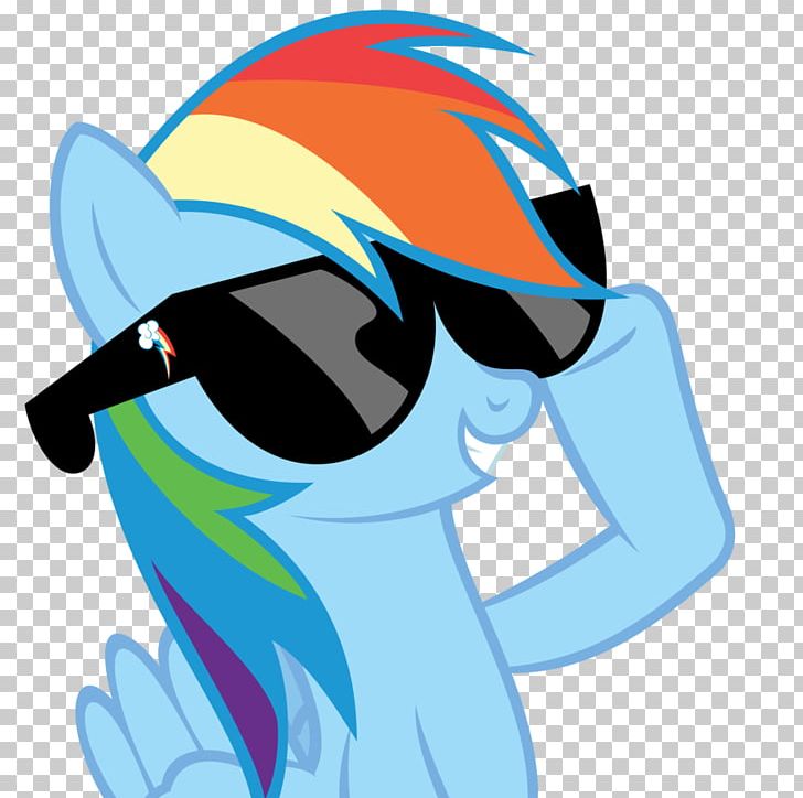 Rainbow Dash Rarity Pinkie Pie Pony Sunglasses PNG, Clipart, Art, Beak, Blue, Cartoon, Character Free PNG Download