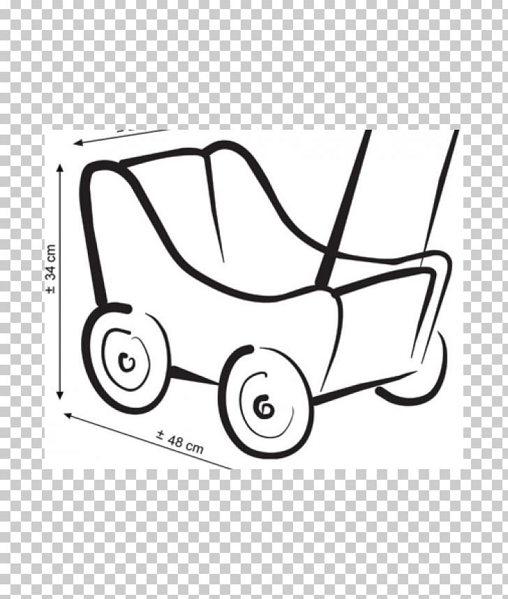 Doll Stroller Dockvagn Baby Transport White PNG, Clipart, Angle, Area, Baby Transport, Black, Black And White Free PNG Download